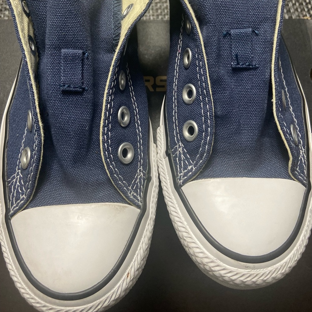 Womens Blue Converse 8.5